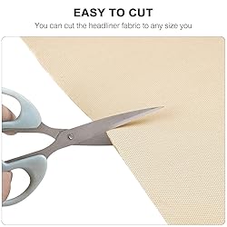 OTOEZ Car Headliner Fabric Foam Backing Headliner