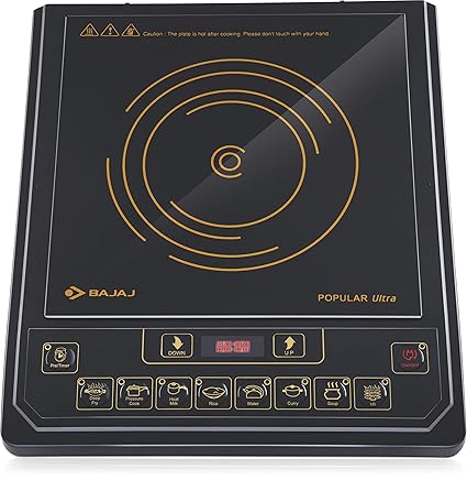 Buy Bajaj Popular Ultra 1400 Watt Induction Cooker Black Online
