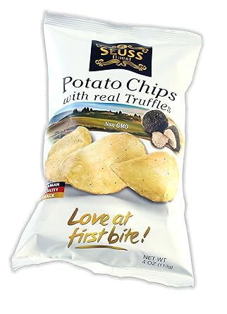 Feinste Kartoffelchips Mit Echten Truffeln 6er Pack 6x 113 G Amazon De Lebensmittel Getranke