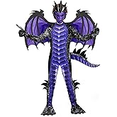 Spooktacular Creations Halloween Kid Dragon Costume, Boys Dragon Wings, Tail and Mask Set for Halloween Dress Up
