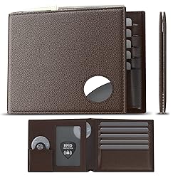 typecase Mens Leather Wallet with AirTag