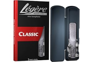 Légère Reeds - Alto Saxophone Reed, Classic, Strength 2.00 (AS2.00) - Premium Synthetic Woodwind Reed