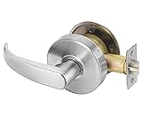 Yale PB4628LNX626 Lever Lockset, chrome/satin chrome