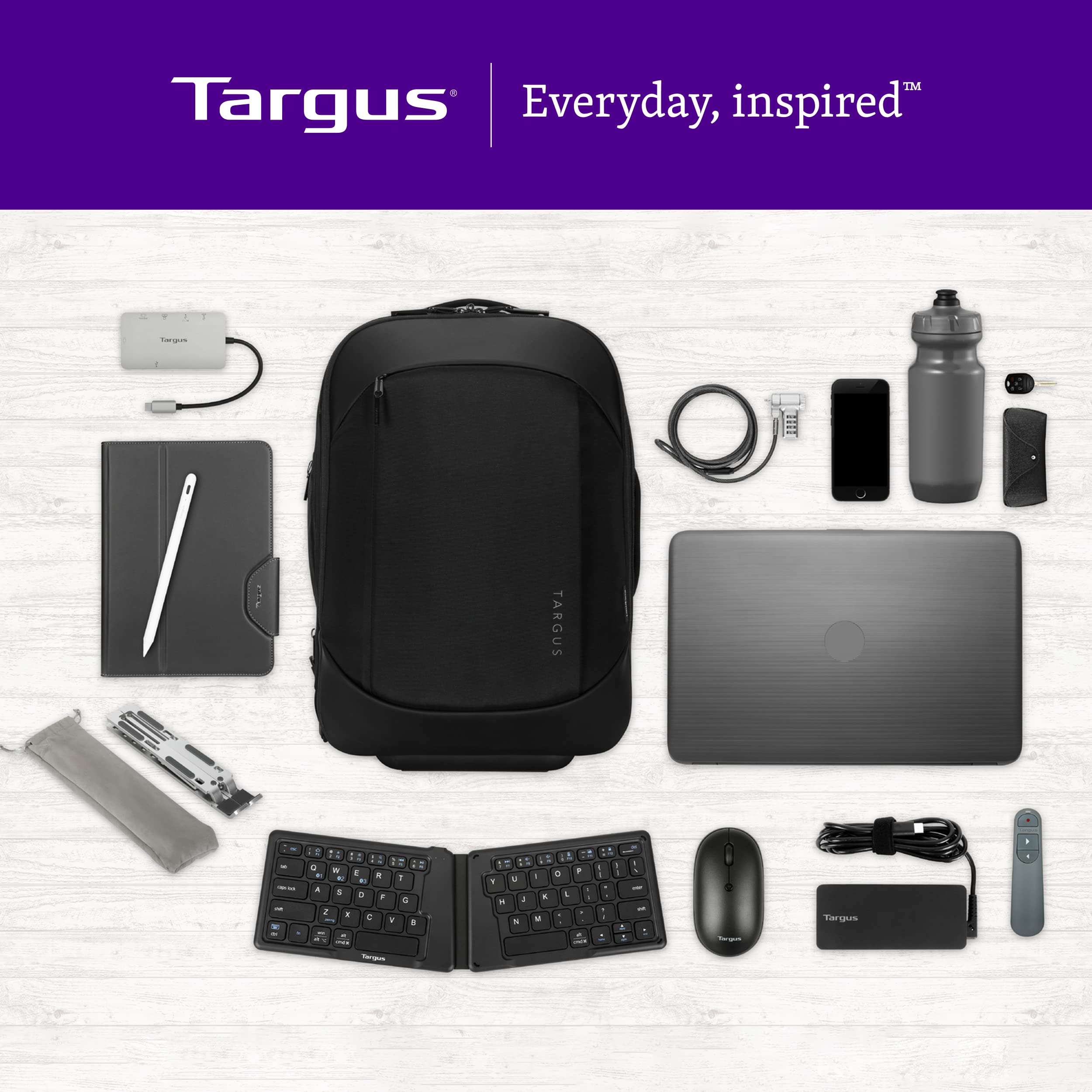 Targus 16 Inch Groove Laptop Backpack, Black Fits Most Laptops Up To