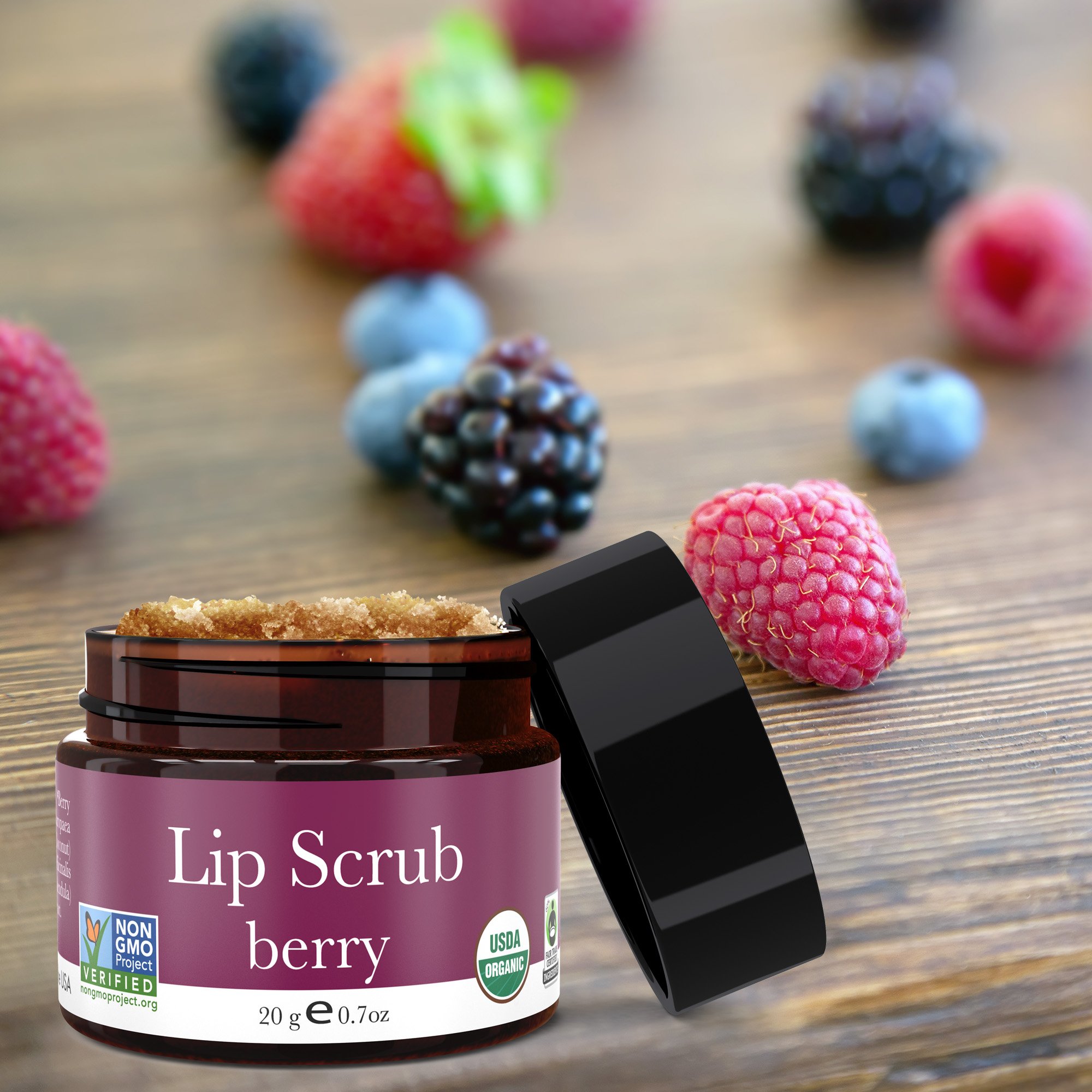 Galleon Lip Scrub Gift Set Organic Exfoliating Sugar Scrubs