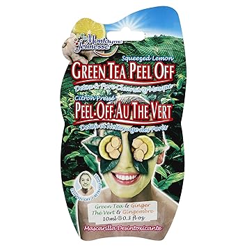 Amazoncom Montagne Jeunesse Peel Mask In Green Tea Beauty