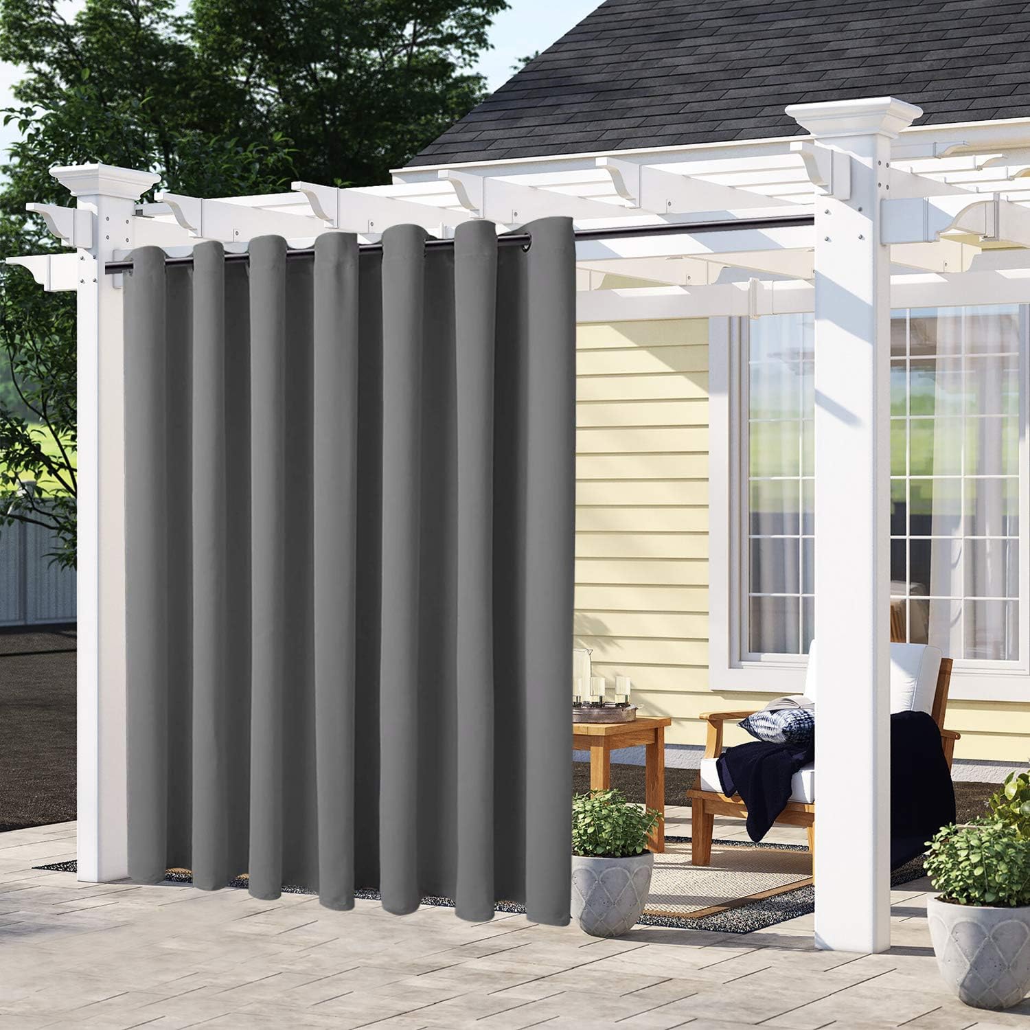 Amazon.com: Pro Space Extra Wide Outdoor Curtains for Patio - Blackout