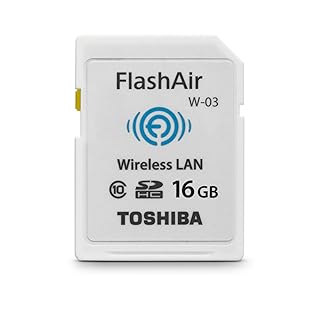 Toshiba Flash Air III Wireless SD Memory Card 16GB (PFW016U-1CCW)