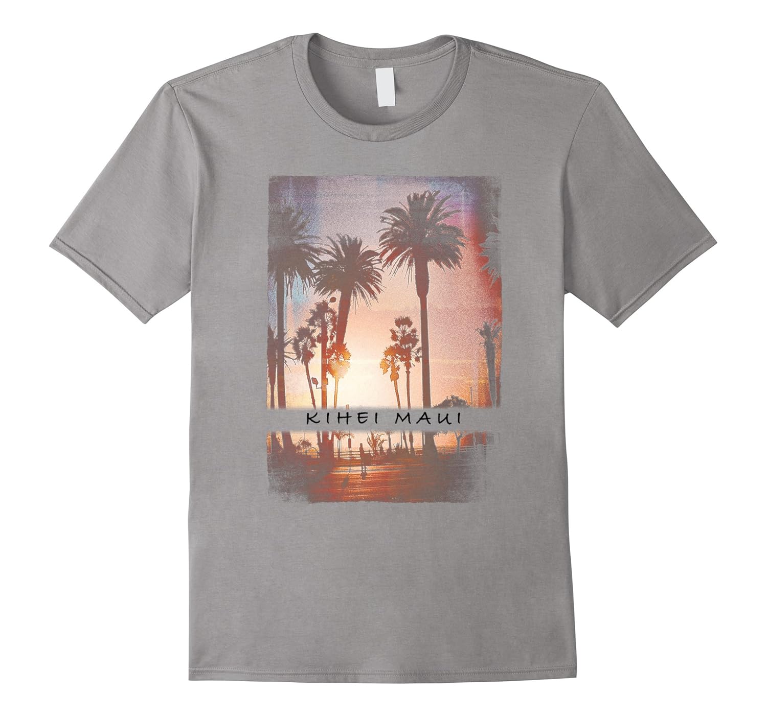 Kihei T Shirt Maui Hawaii Retro Beach Adult Kids Apparel Top-ANZ