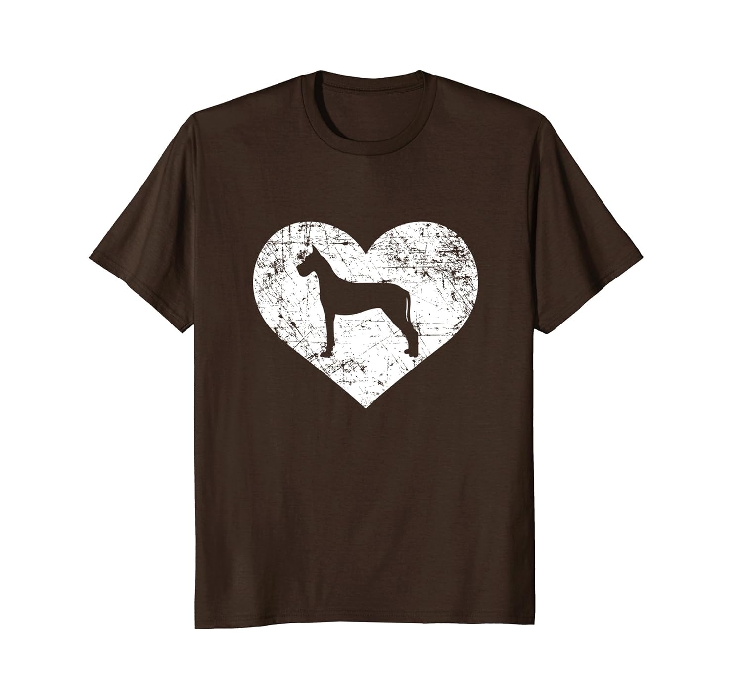 I Love Great Dane Dog Shirt, Funny Cute Pet Owner Gift-anz