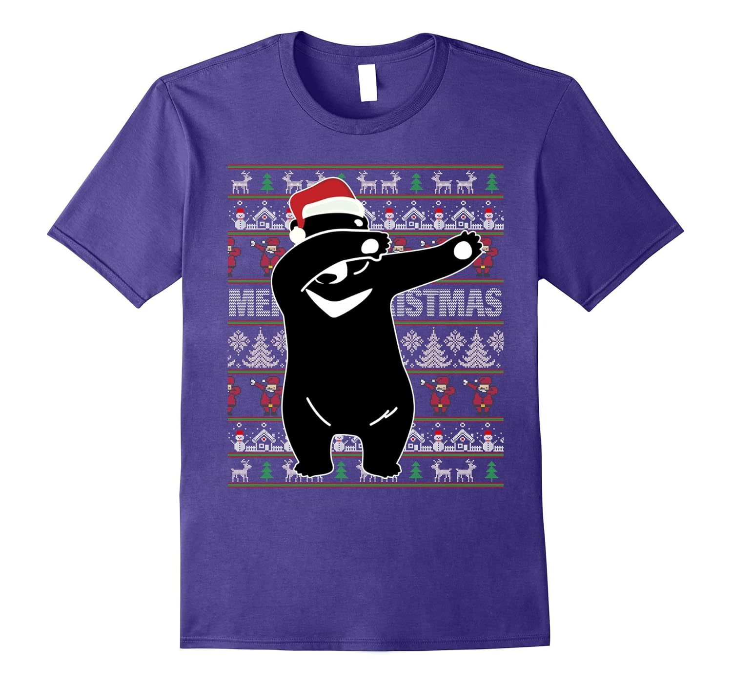 Bear Dab Ugly Sweater Funny Shirt For Xmas Gifts-ANZ