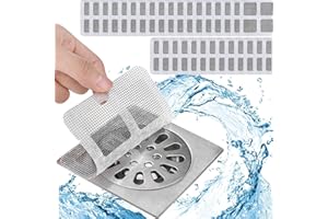 Disposable Hair Drain Stickers, 2026 New Disposable Shower Drain Cover Hair Catcher Bathroom Shower Drain Stickers, Shower Dr