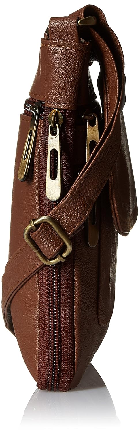 alessia74 women's sling bag (tan) (pbg249i - 13081)