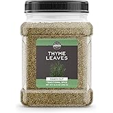 Birch &amp; Meadow, Thyme Leaves, 12.8 Oz | For seasoning, cooking, and baking
