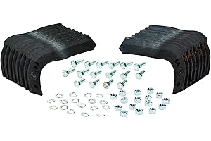 Oregon 84-101 Tiller Tine Set Replaces Troy Bilt 1901118, Black