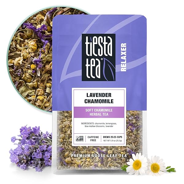 TIESTA TEA – LAVENDER CHAMOMILE HERBAL TEA, LOOSE...