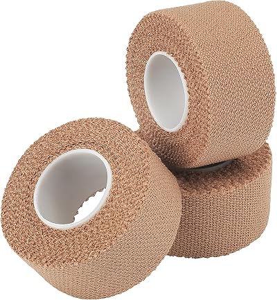 Safety First Aid Group HypaBand Tan EAB Tape Small 2.5cm x 4.5m Pack of 3