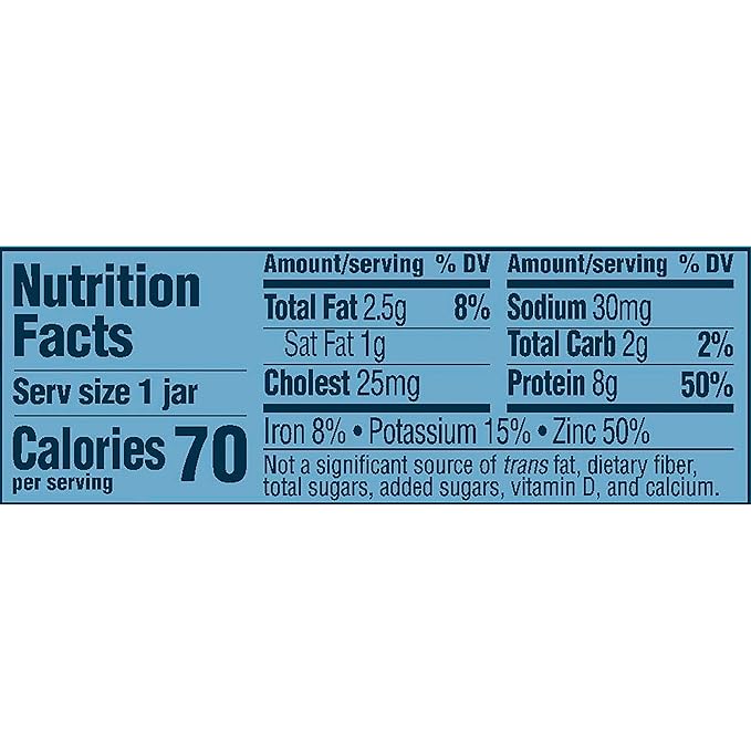 gerber beef baby food