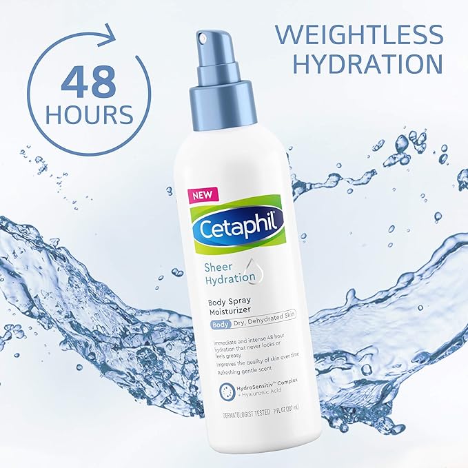 cetaphil sheer hydration replenishing body lotion