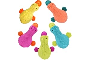 MULTIPET Duckworth Plush Filled Dog Toy, Assorted Colors, (Pack of 1)