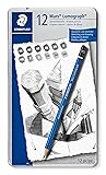 STAEDTLER Mars Lumograph Art Drawing Pencils
