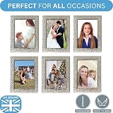 Clay Roberts 7x5 Picture Frame Silver Freestanding Wall Mountable 13x18 cm view 5