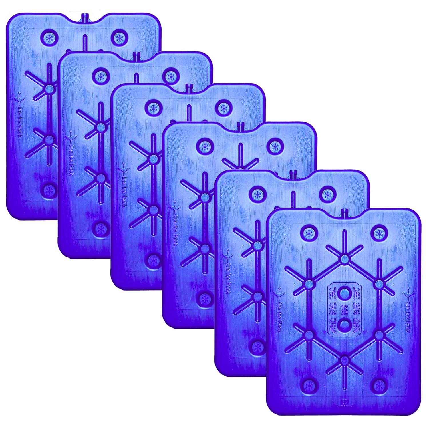 NEMT 6 x Plano acumulador 800 ML 25 X 32,5 X 1,5 cm Nevera ...