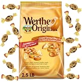 Caramel Hard Candy Mix, 2.5 LB Bag, Individually Wrapped | Classic and creamy caramel filled candies, soft and chewy, individually wrapped, great for sharing, gifting, snacking