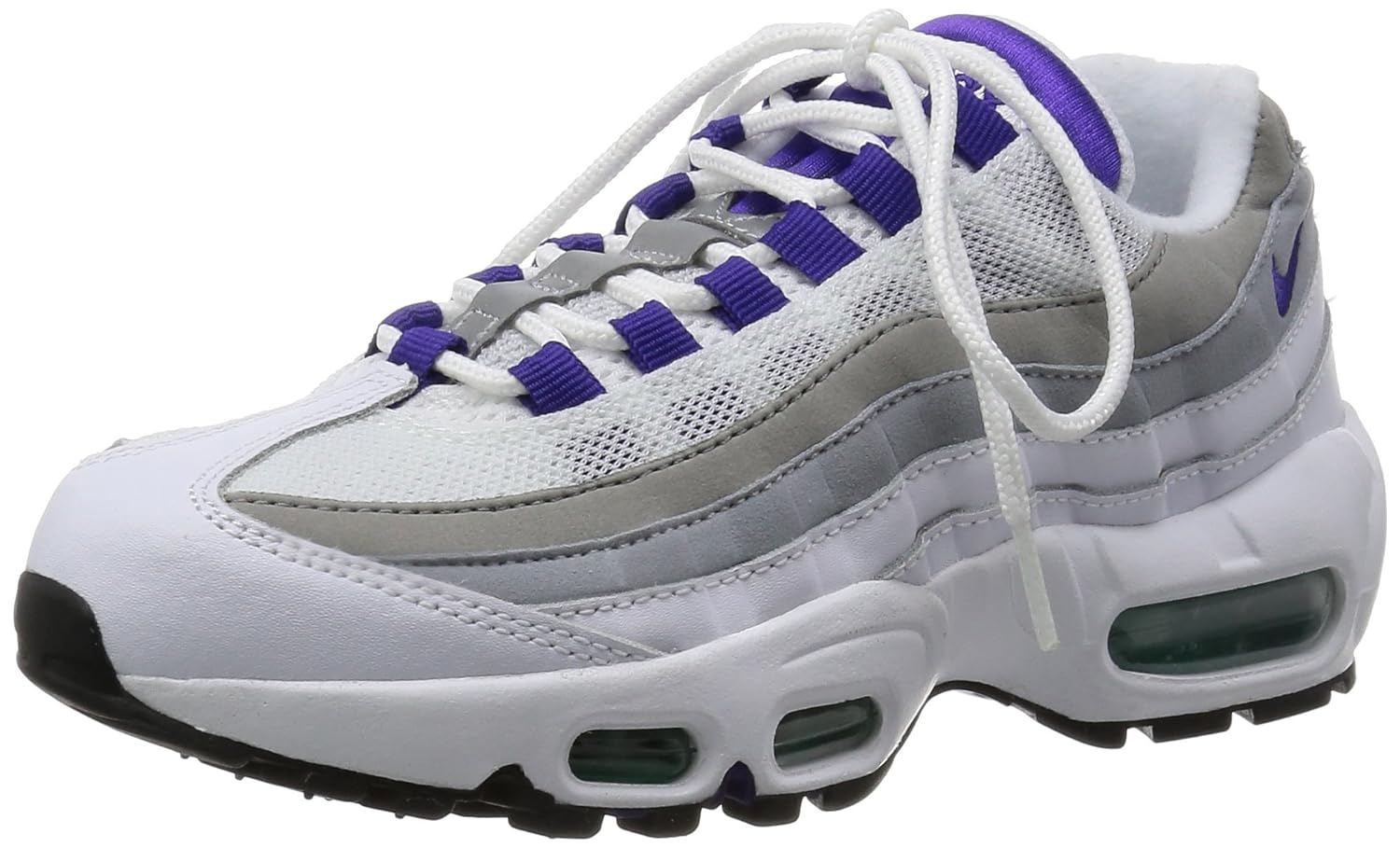grey and purple air max 95