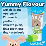 Brush-Baby Gentle Applemint Baby Toothpaste 3 x 50ml 0-3 Yrs Fluoride Xylitol view 6