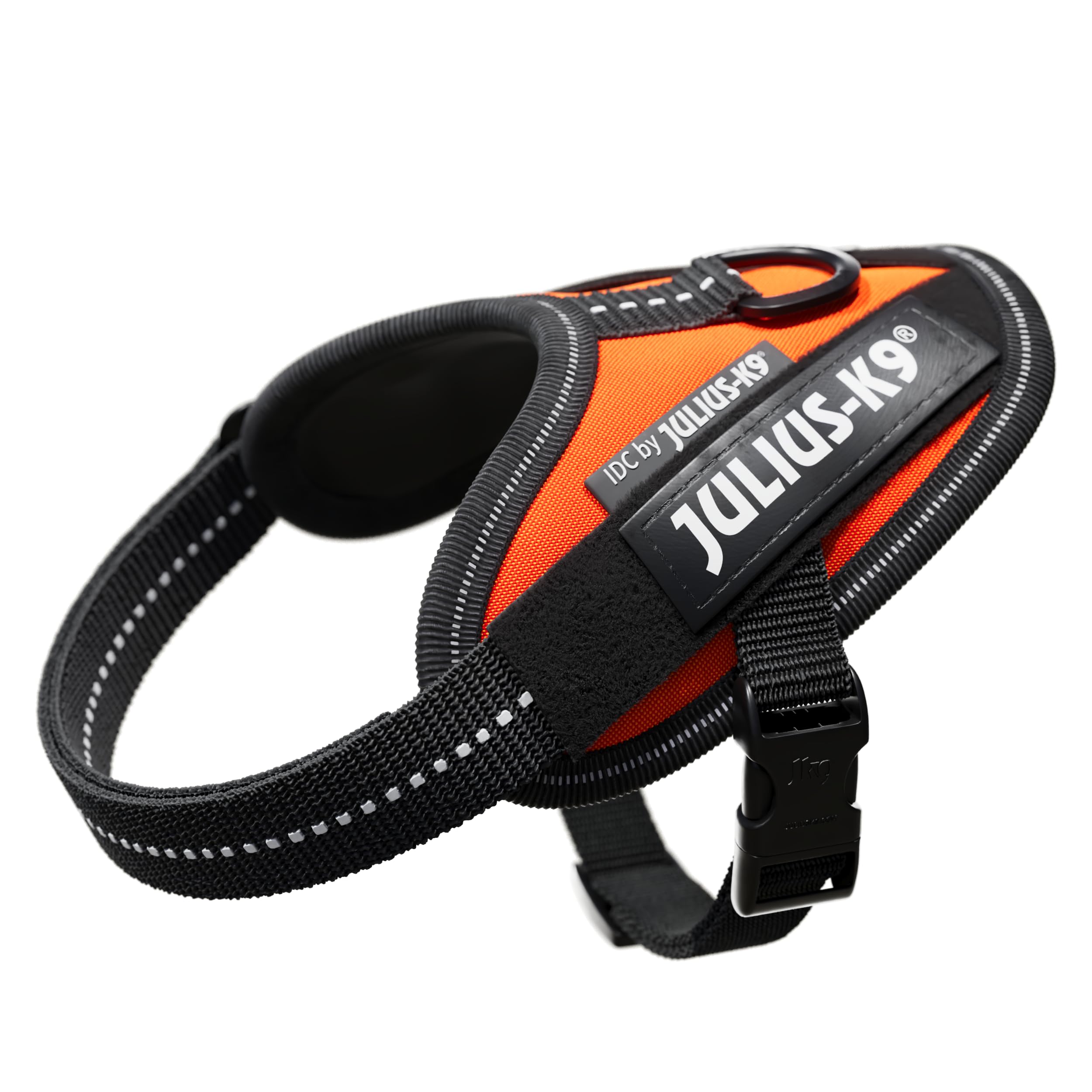 Julius-K9, 16IDC-FOR-B1, IDC Powerharness, dog harness, Size: Baby 1, UV Orange