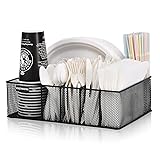 VIKEYHOME Paper Plate Organizer for