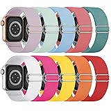 10 Pack Stretchy Bands Compatible with Apple Watch