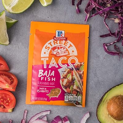 Buy Mccormick Street Taco Baja Fish Seasoning Mix 0 75 Oz Pack Of 12 Online In Italy B07v3g3vjx