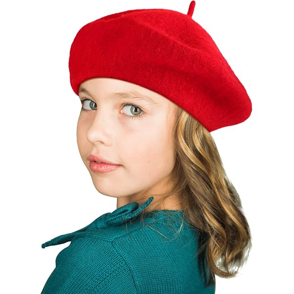 Amazon.com: Laumoi 8 Pieces Beret Hat Wool Artist Cap French  display picture 2