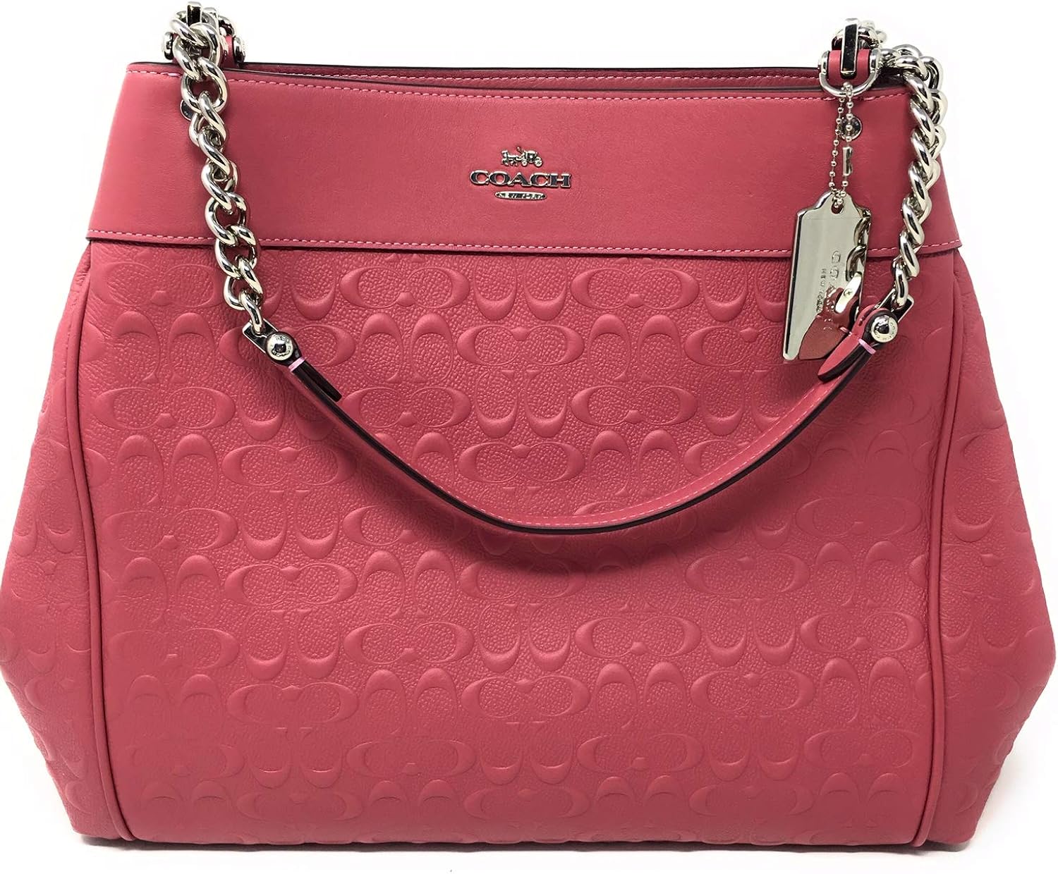 coach lexy shoulder bag in signature leather