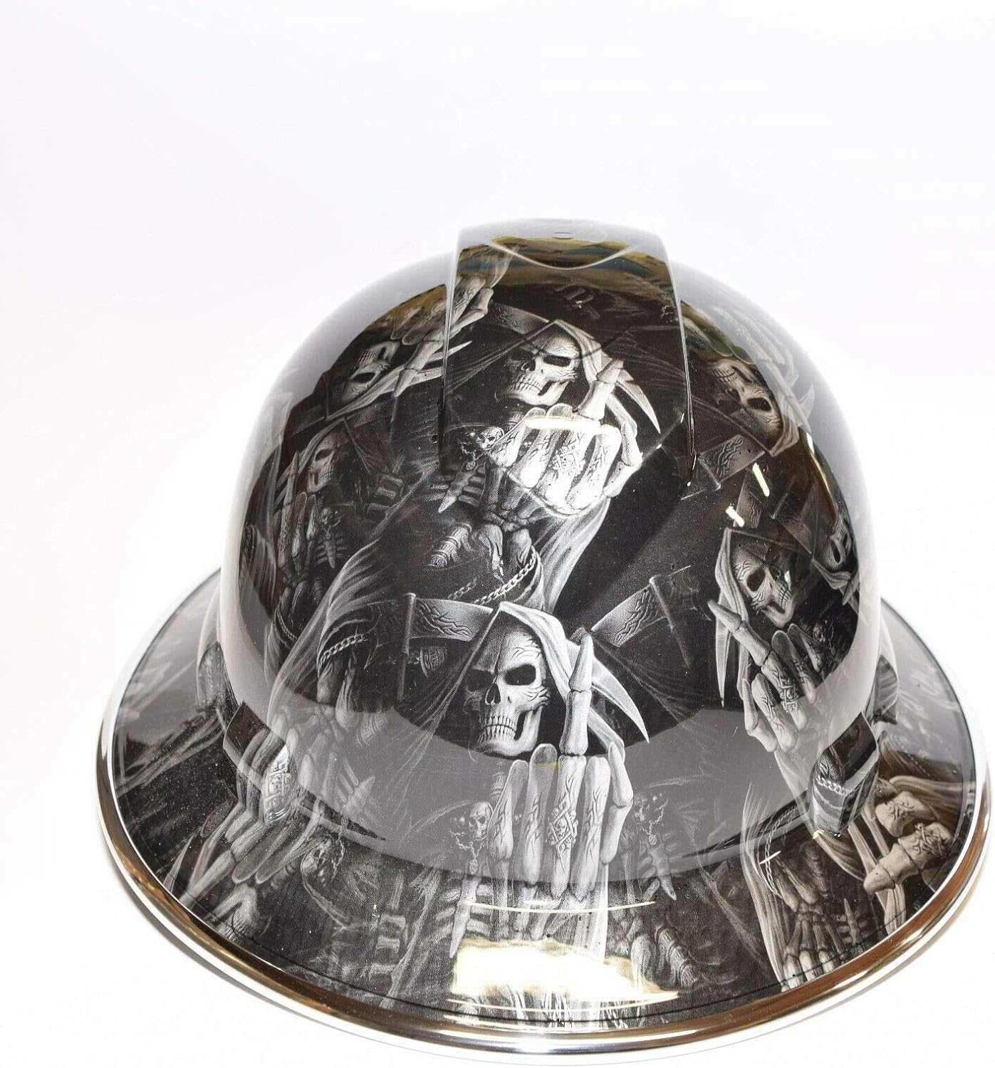chrome hard hats