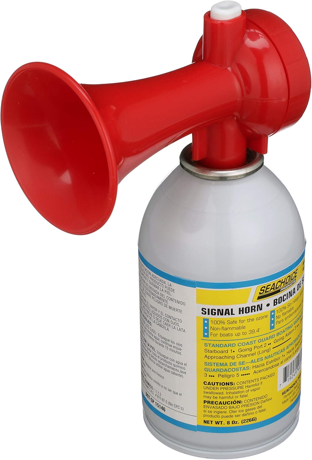 Produces 120 Decibels at Over 3 Feet Seachoice 46111 Signal Horn Kit