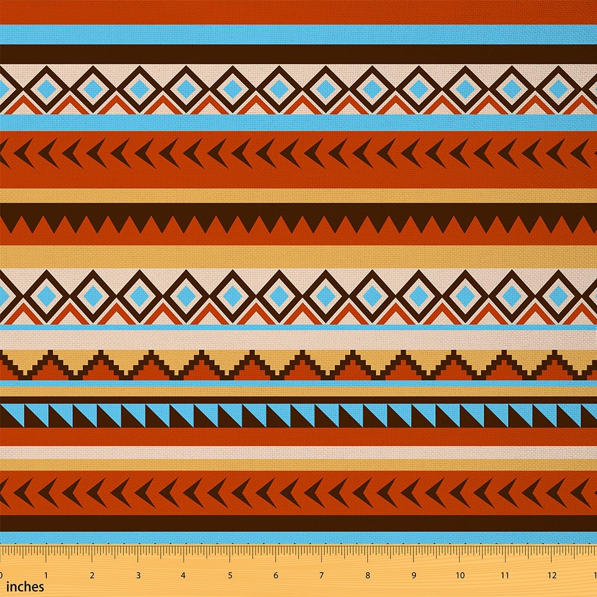 Aztec Fabric by The Yard, Boho Tribal