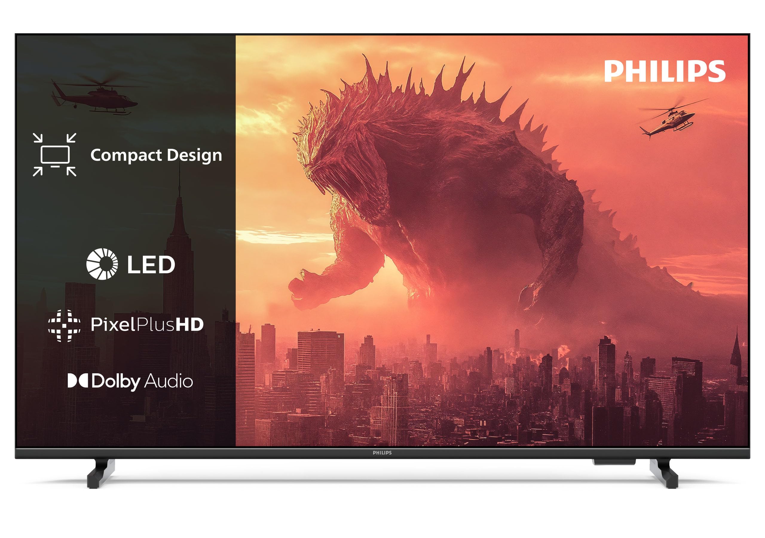 Philips 43PFS5500 FHD LED TV - 43 Zoll Display mit Pixel Plus, Kompaktem Design und Dolby Audio Mit Vocal Boost