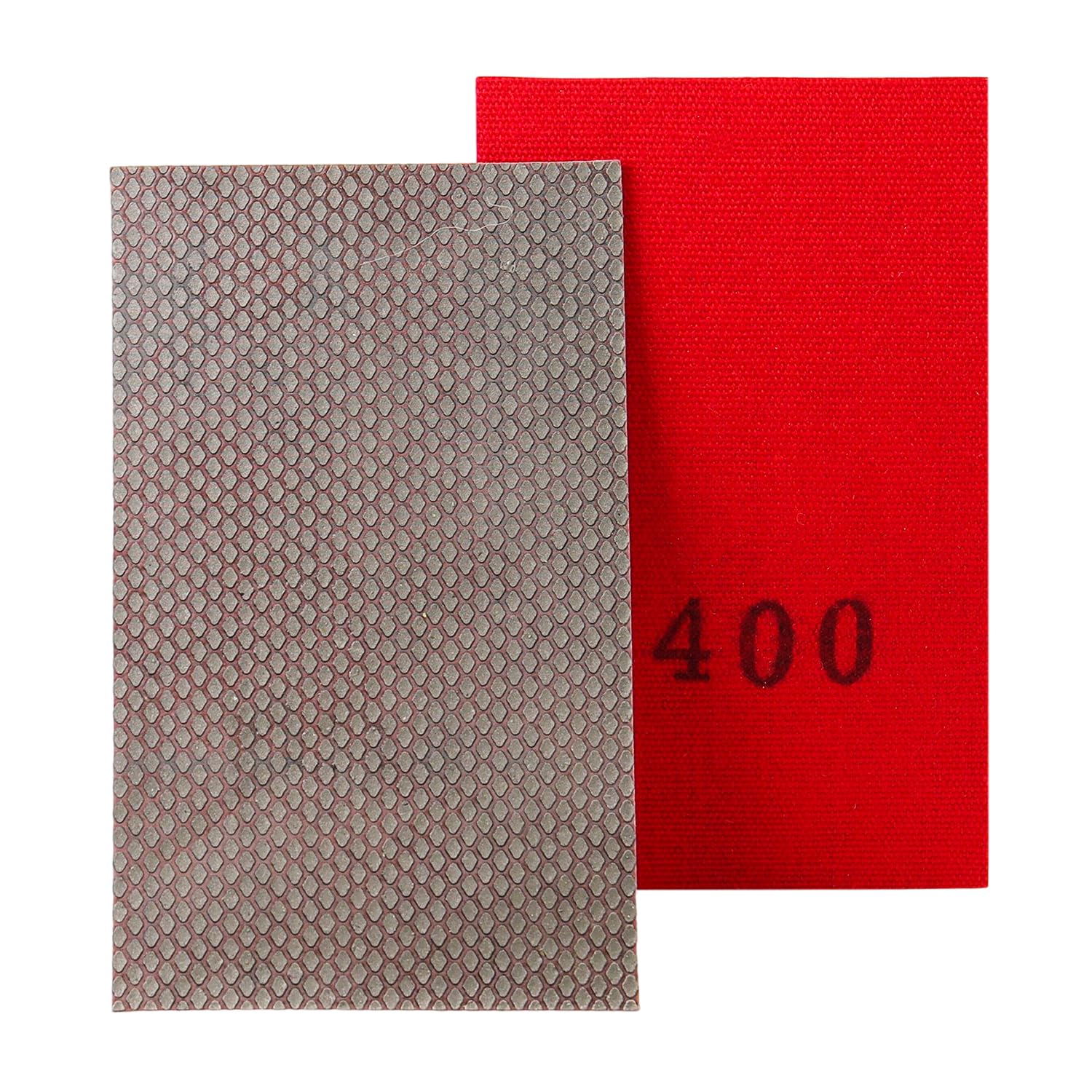 HOMESOM Diamond Sandpaper Electroplated Polishing Sheet Abrasive Sanding Paper Grit 400 for Glass Ceramics Stones