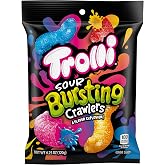 Trolli Sour Bursting Crawlers, Sour Gummy Candy, 4.25 Ounce (Pack of 12)