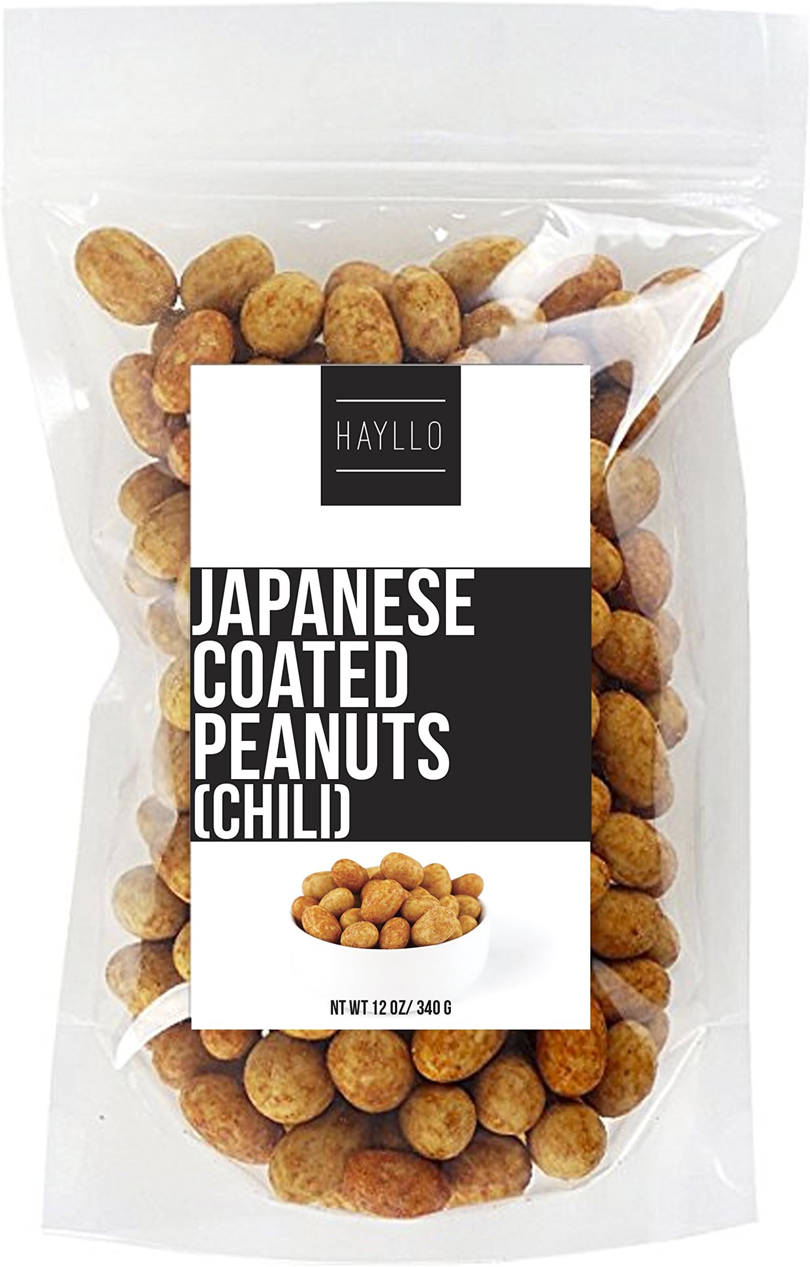12 Ounce Chili Flavor Cracker Nuts Japanese Coated Peanuts