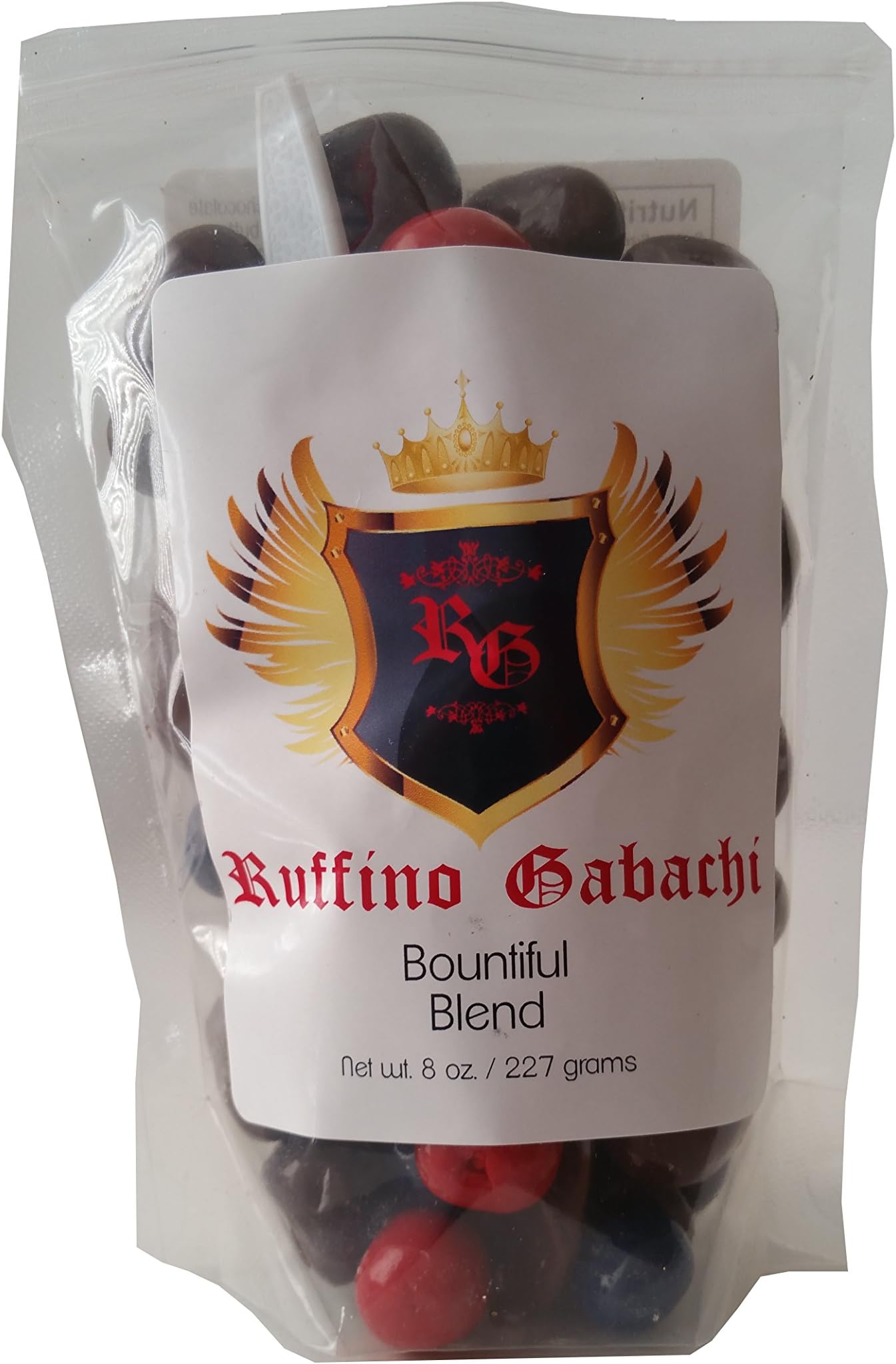 Ruffino Gabachi Chocolate Covered Fruits and Nuts (Bountiful Blend)