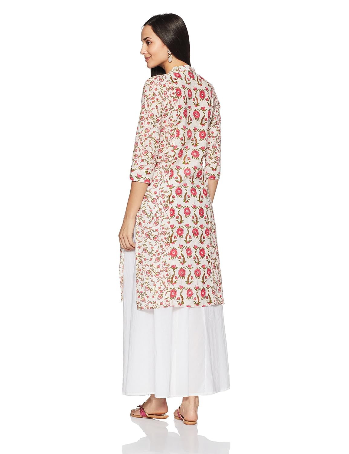 amazon brand- myx women's straight cotton kurta
