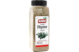 Badia Whole Thyme Leaves, 8 oz - Dried Herb for Cooking, Seasoning, and Marinades, Kosher, No Gluten