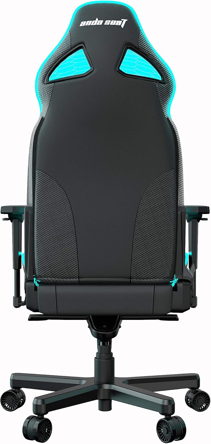 Anda Seat Throne Lightning Series Pro Gaming Chair Black, RGB Lights