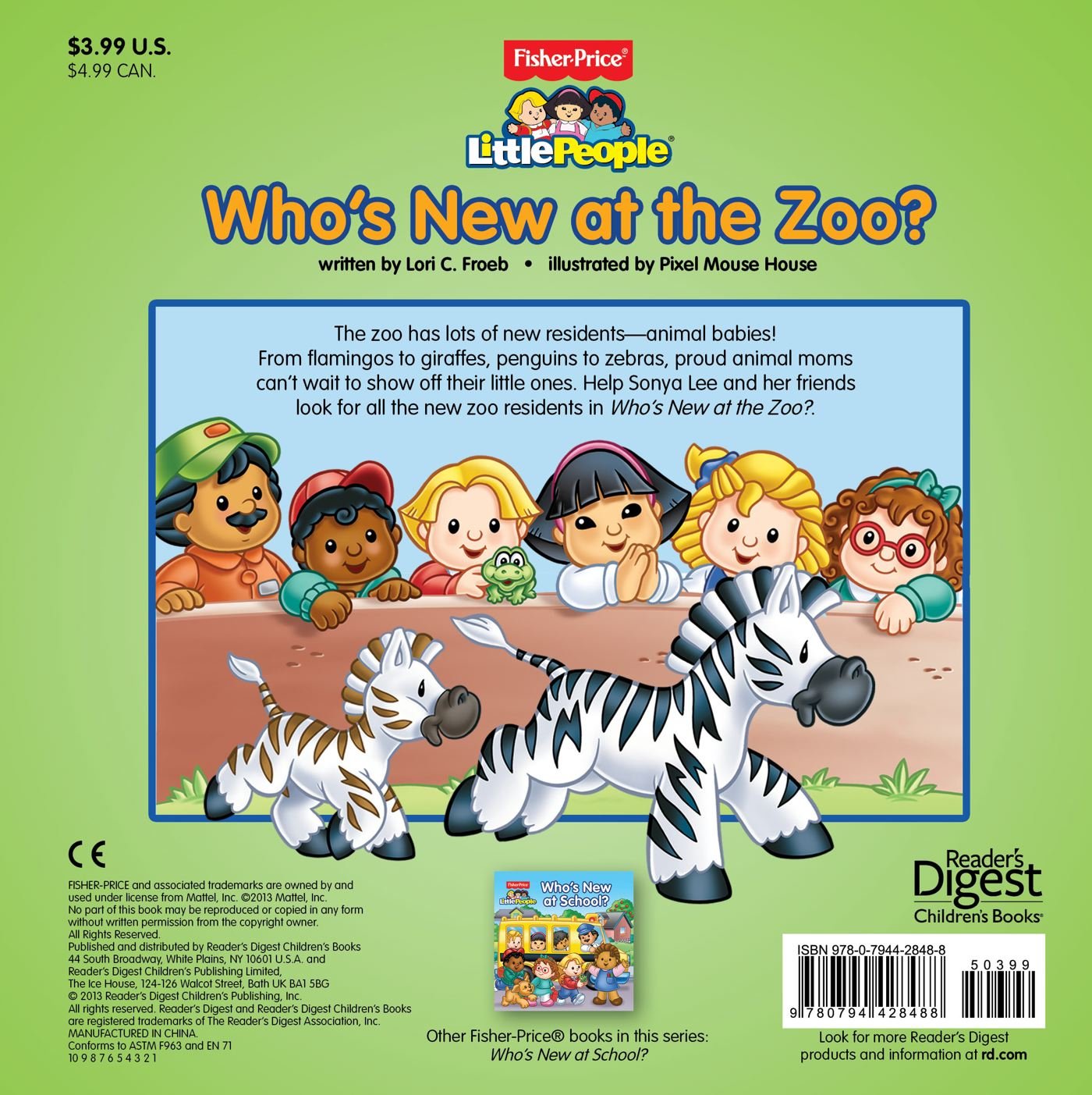 fisher price little zoo animals