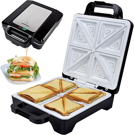 Syntrox Germany Xlc Machine A Croque Monsieur Avec Revetement En