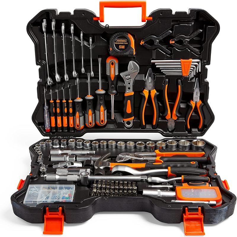 VonHaus 256 Piece Socket & Tool Set in Heavy Duty Storage Case